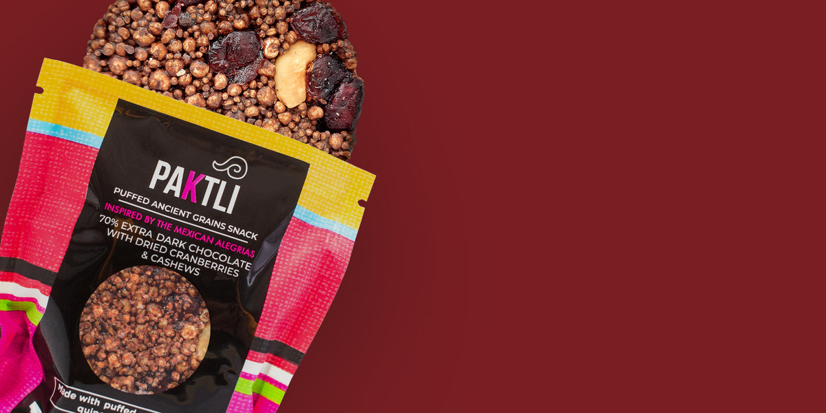 Organic Puffed Quinoa and Ancient Grain Snacks – Paktlifoods