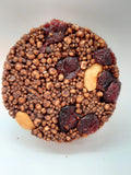 Load image into Gallery viewer, PAKTLI Extra Dark Chocolate Ancient Grain Snack with Dried Cranberries and Cashews