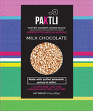 Load image into Gallery viewer, PAKTLI Milk Chocolate Puffed Ancient Grain Snack